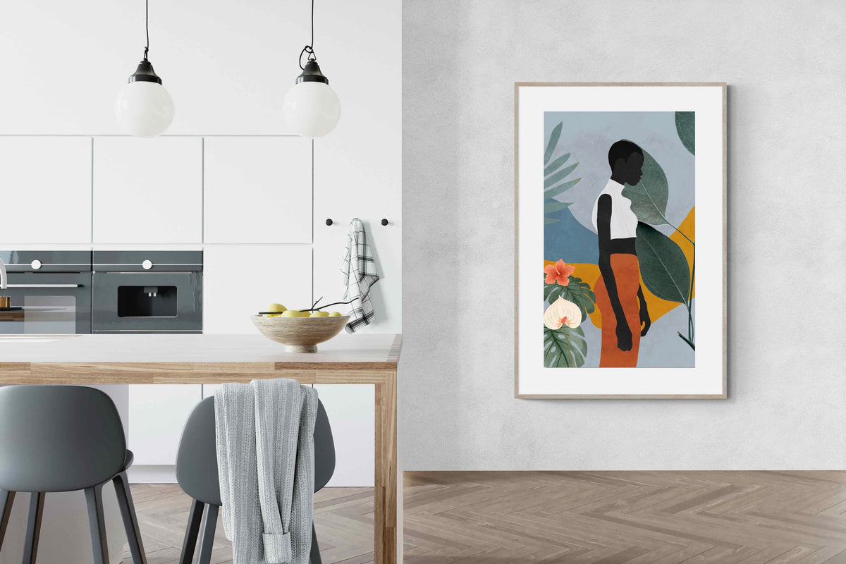 Pixalot ® Standing Woman Silhouette