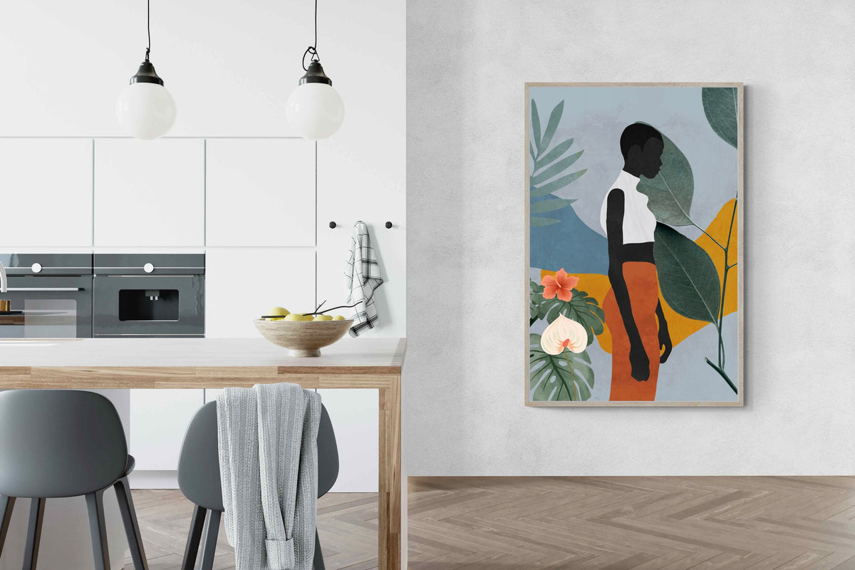 Pixalot ® Standing Woman Silhouette
