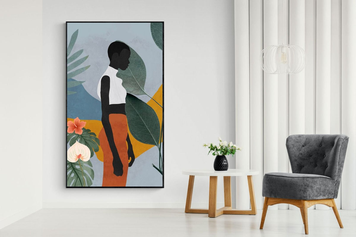Pixalot ® Standing Woman Silhouette