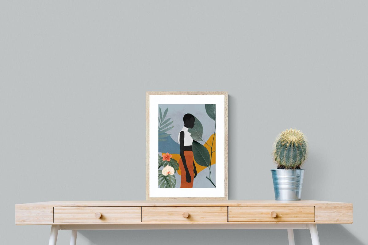 Pixalot ® Standing Woman Silhouette