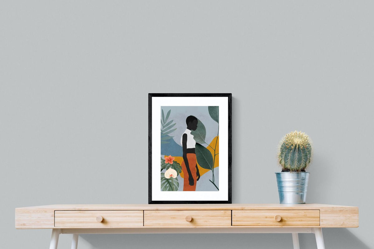 Pixalot ® Standing Woman Silhouette