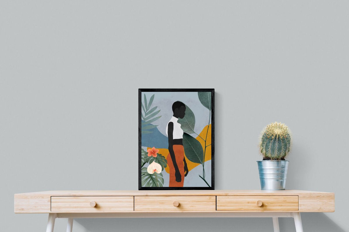 Pixalot ® Standing Woman Silhouette