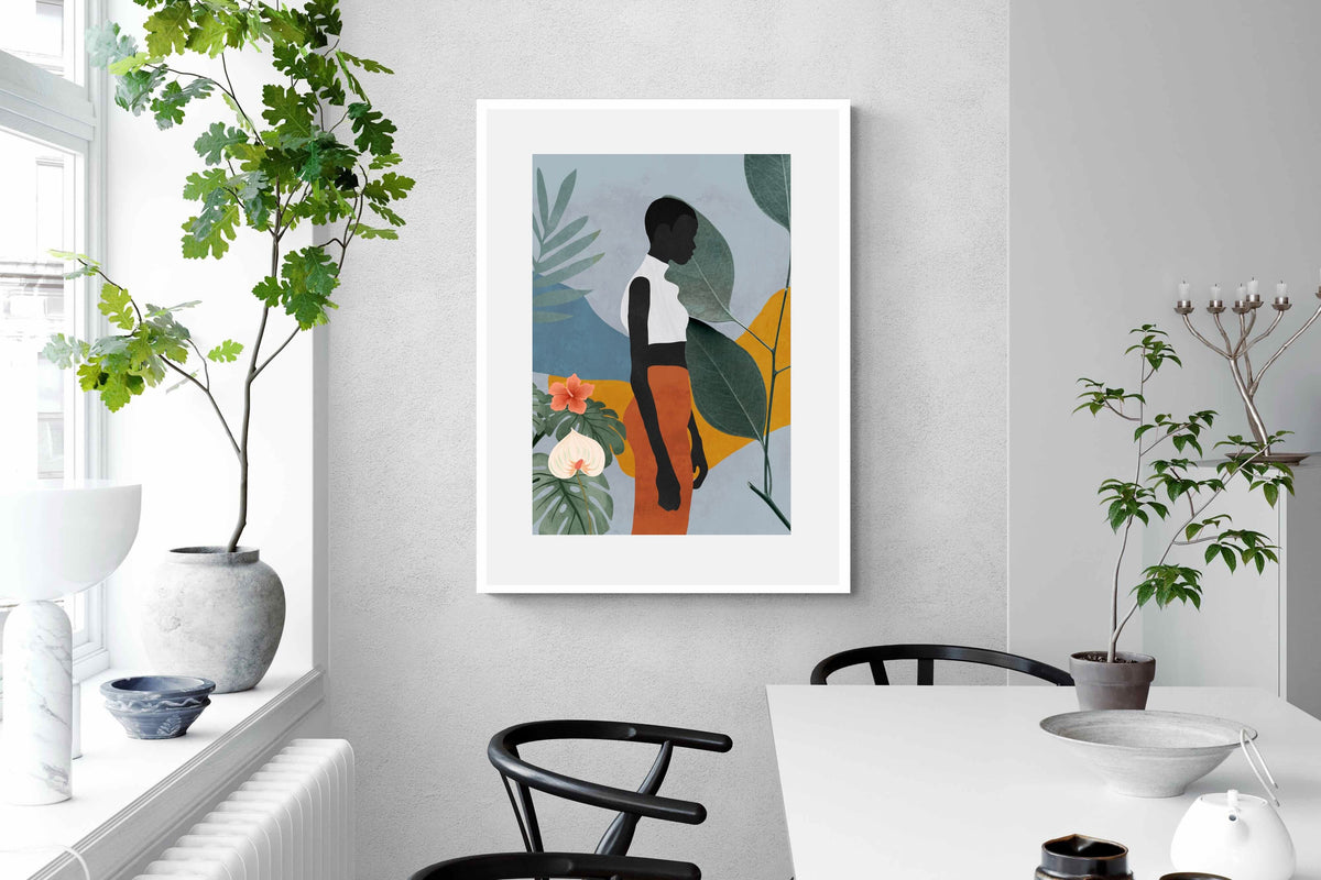Pixalot ® Standing Woman Silhouette