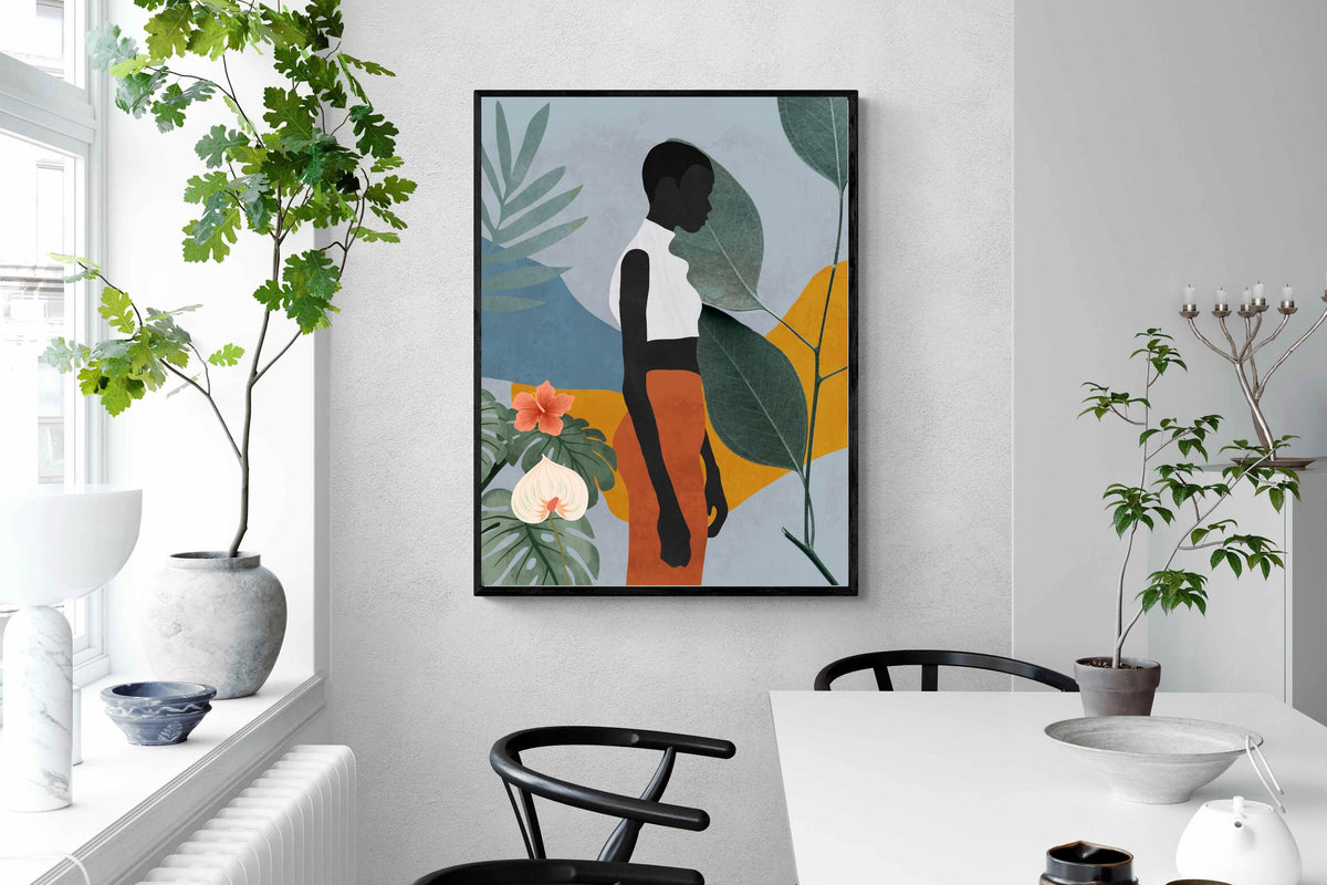 Pixalot ® Standing Woman Silhouette