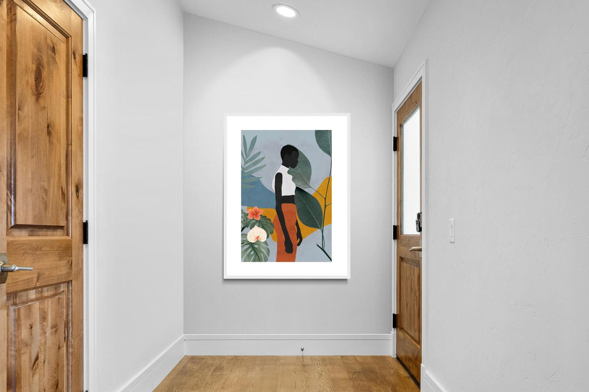 Pixalot ® Standing Woman Silhouette