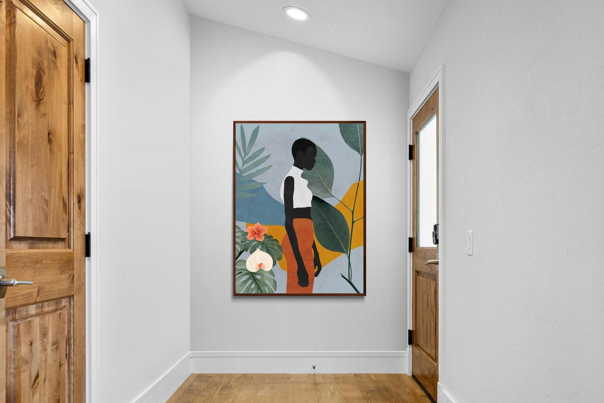 Pixalot ® Standing Woman Silhouette