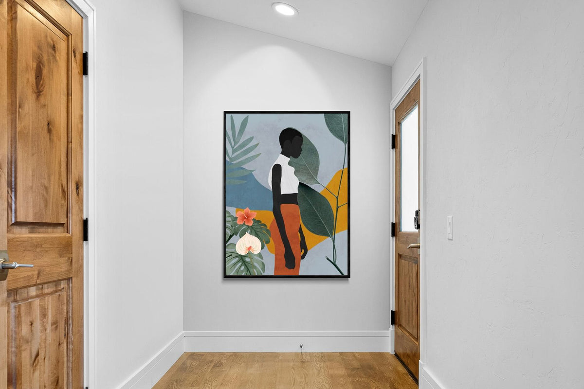 Pixalot ® Standing Woman Silhouette