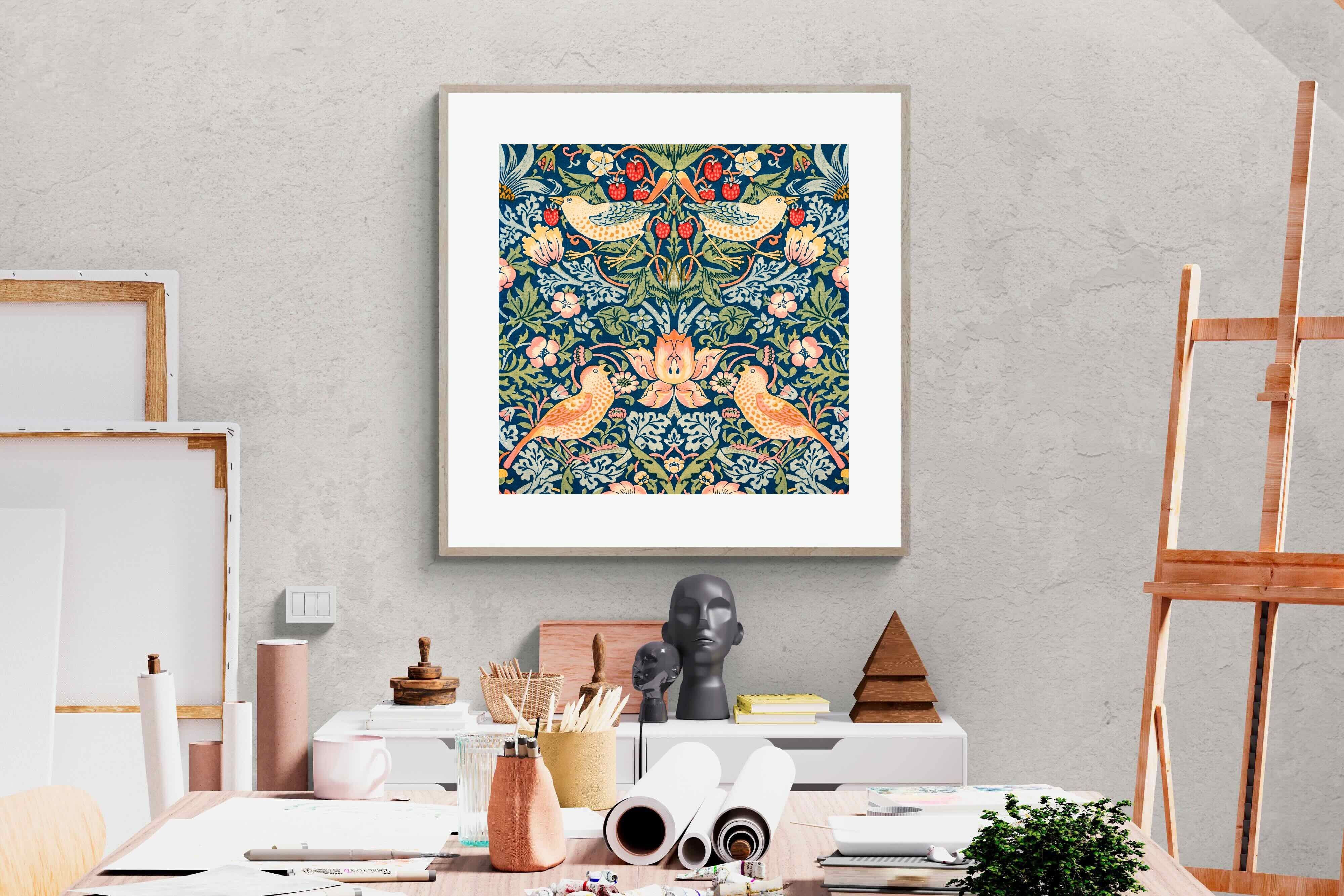 Pixalot Strawberry Thief Pattern