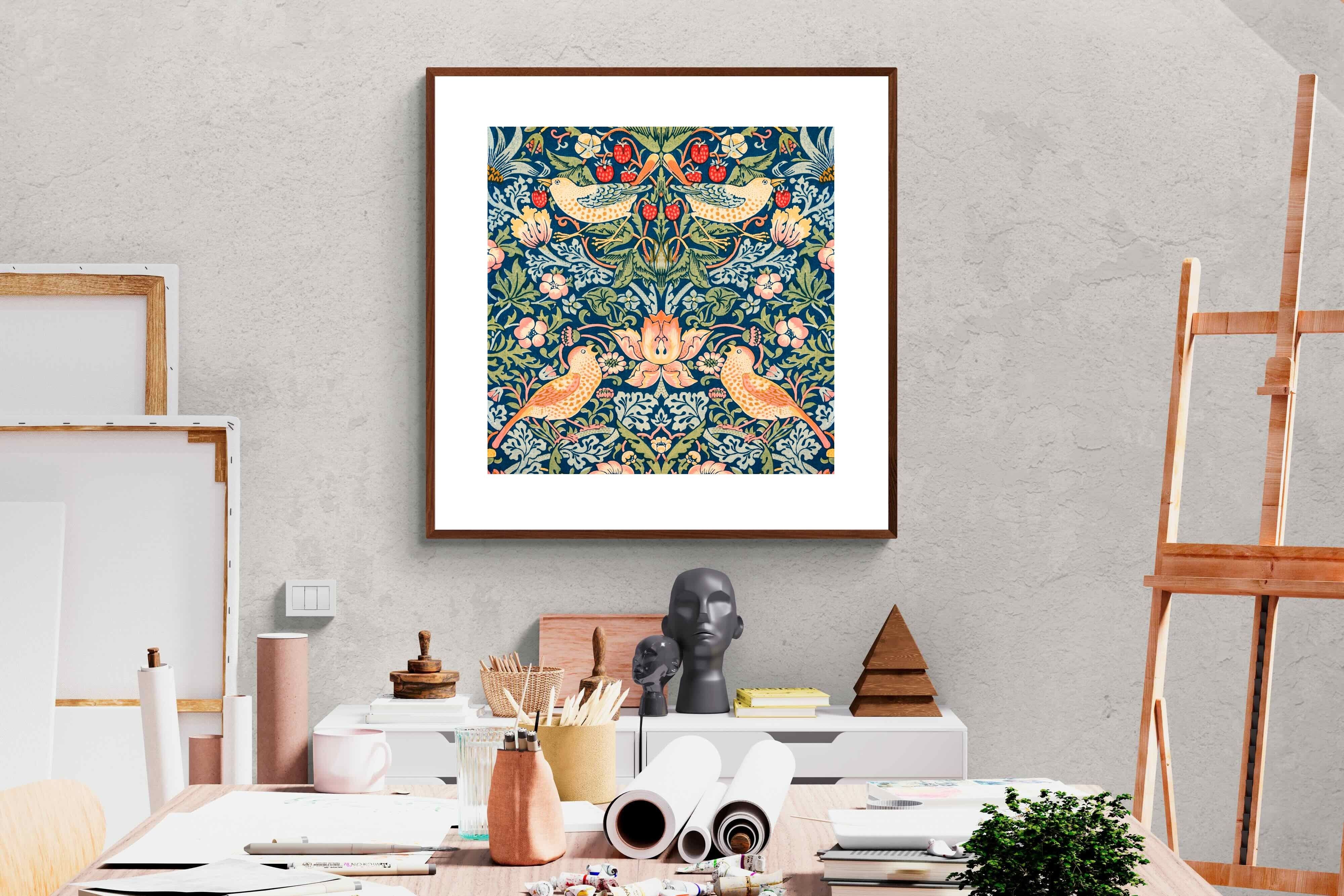 Pixalot Strawberry Thief Pattern