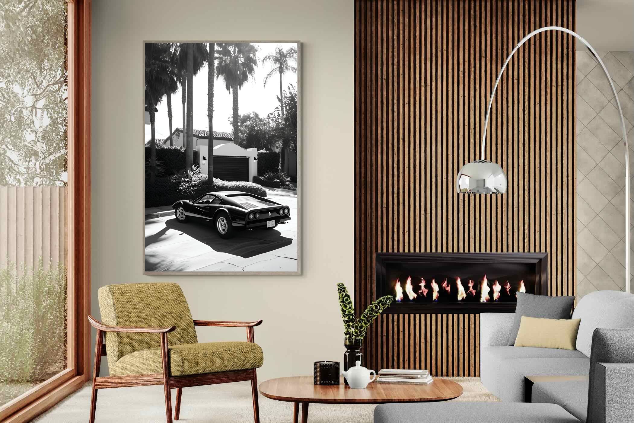 Pixalot Sunset Drive Ferrari