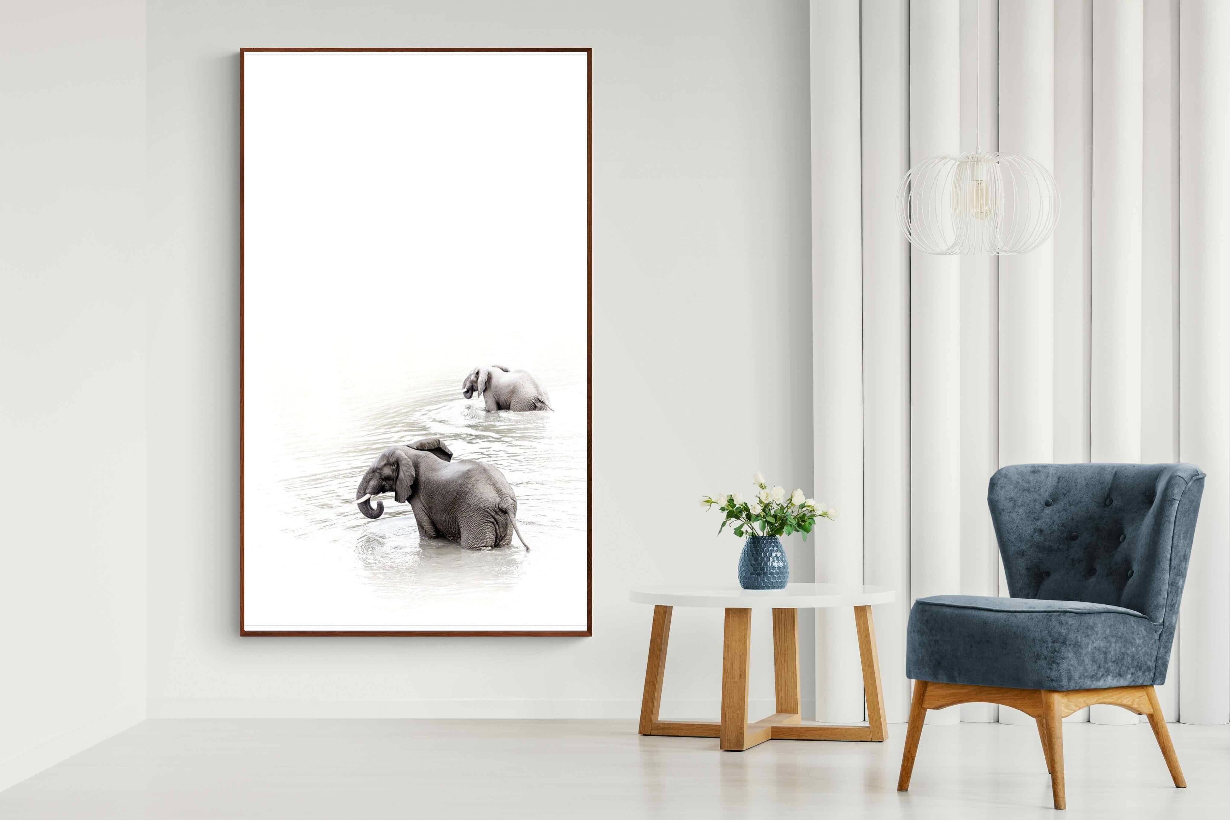 Pixalot Swimming Elephants