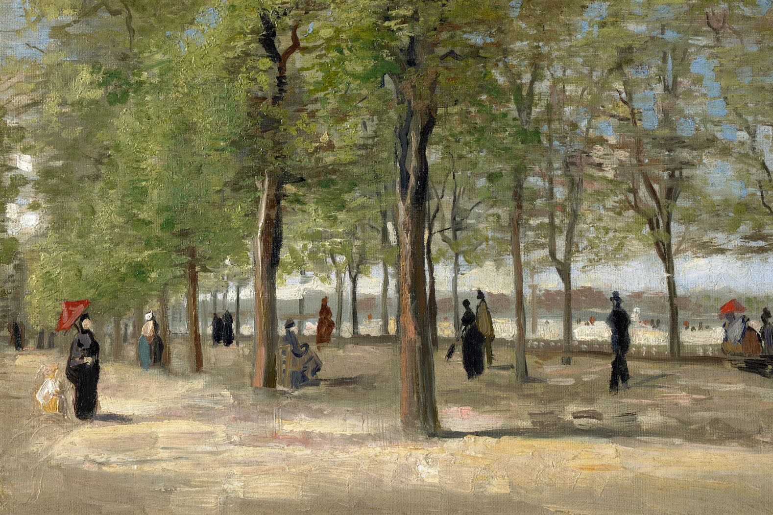Terrace in the Luxembourg Gardens