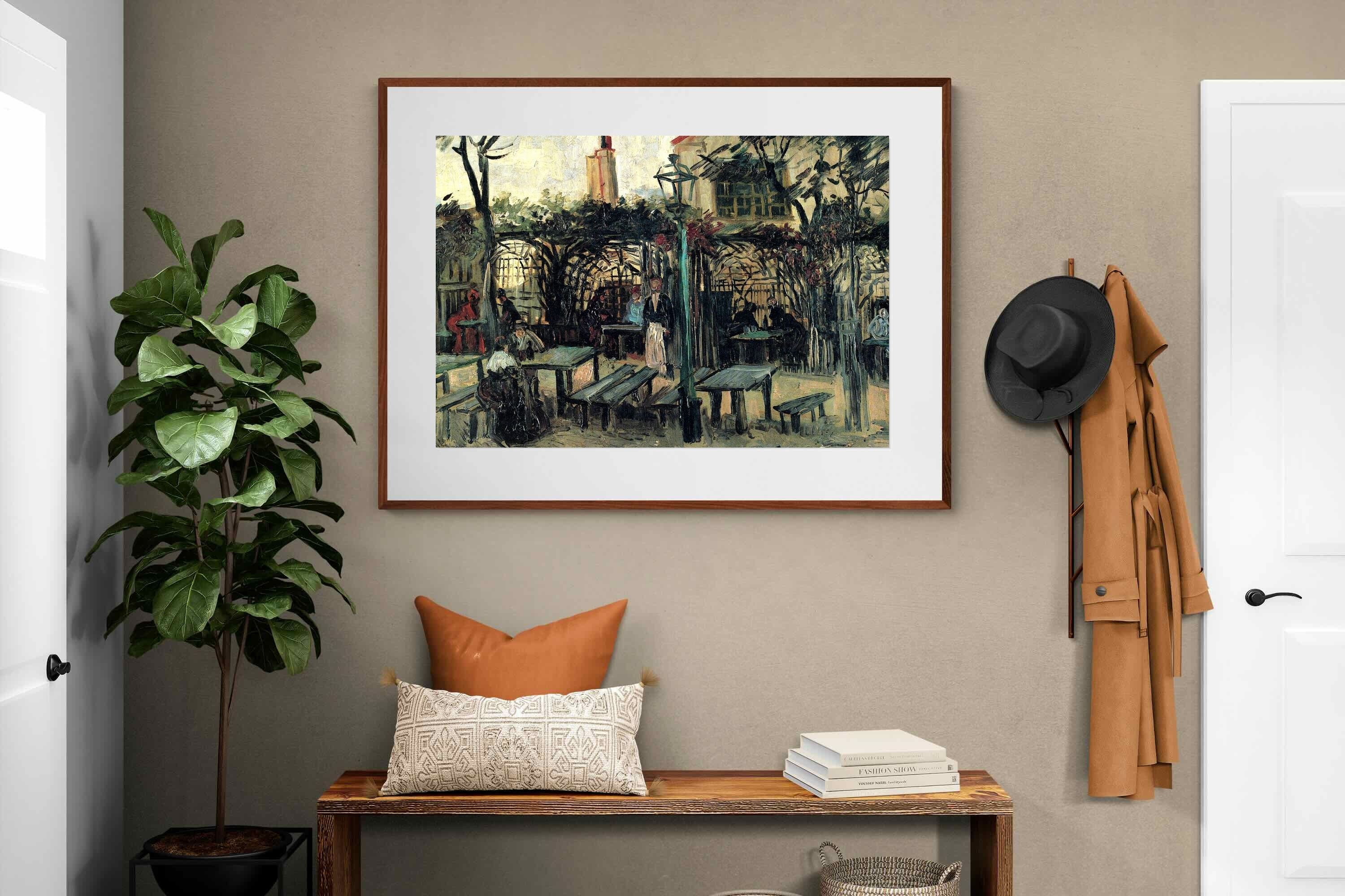 Pixalot ® Terrace of a Cafe on Montmartre