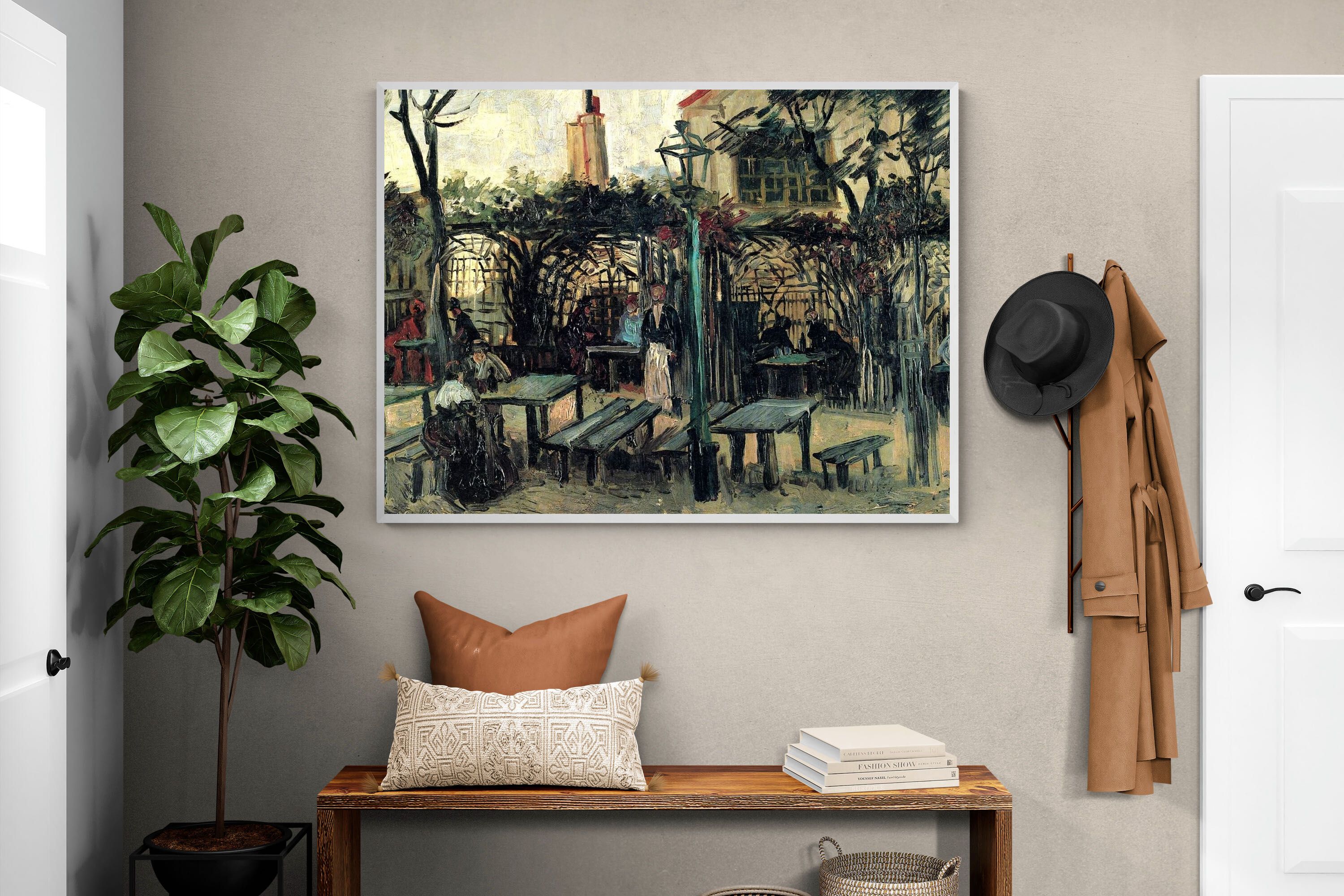Pixalot ® Terrace of a Cafe on Montmartre