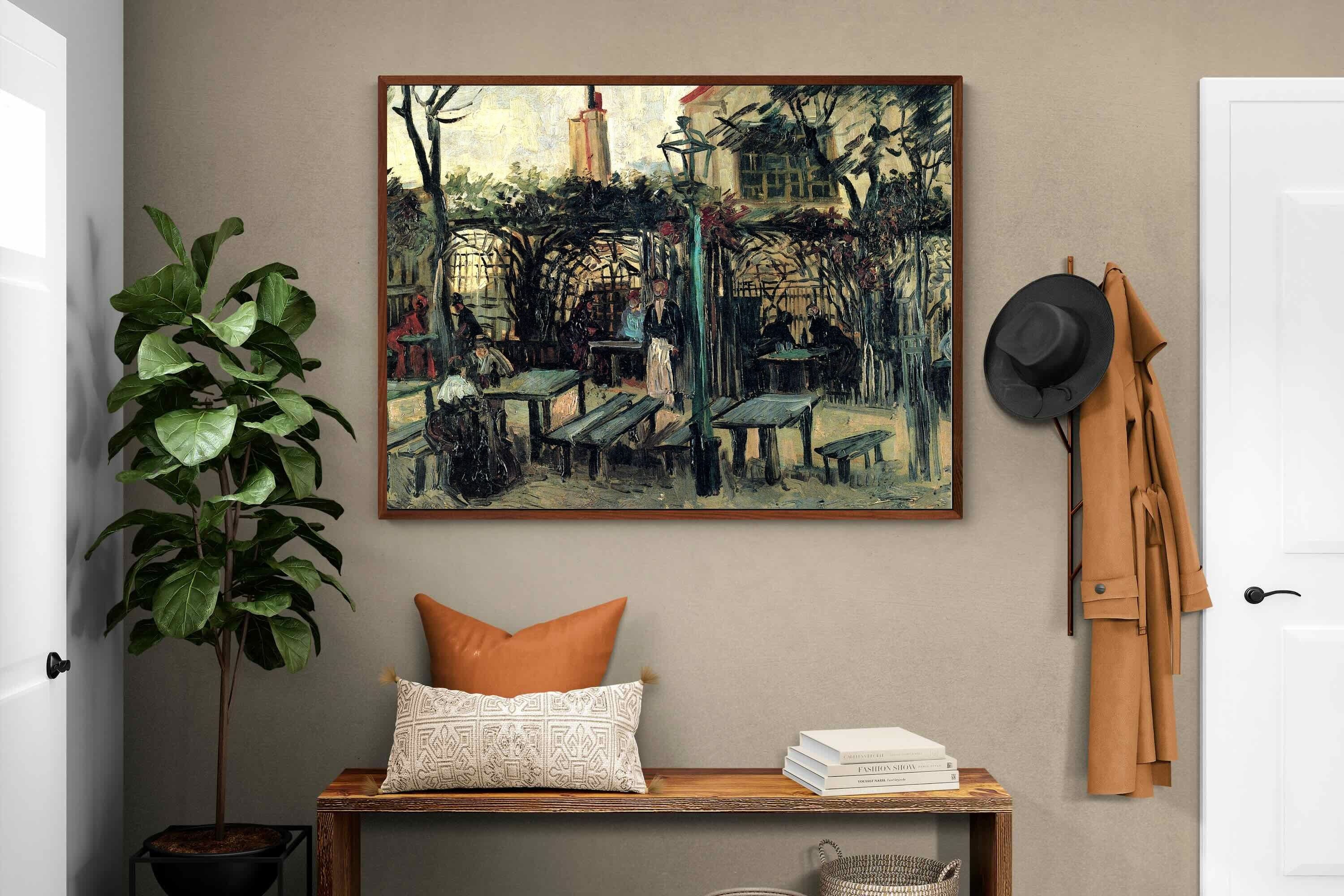 Pixalot ® Terrace of a Cafe on Montmartre