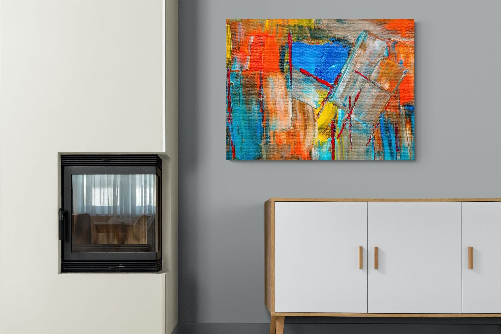 Pixalot Textured Composition