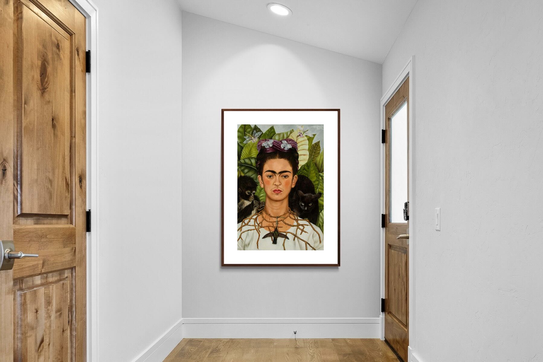 Pixalot Thorn Necklace & Hummingbird