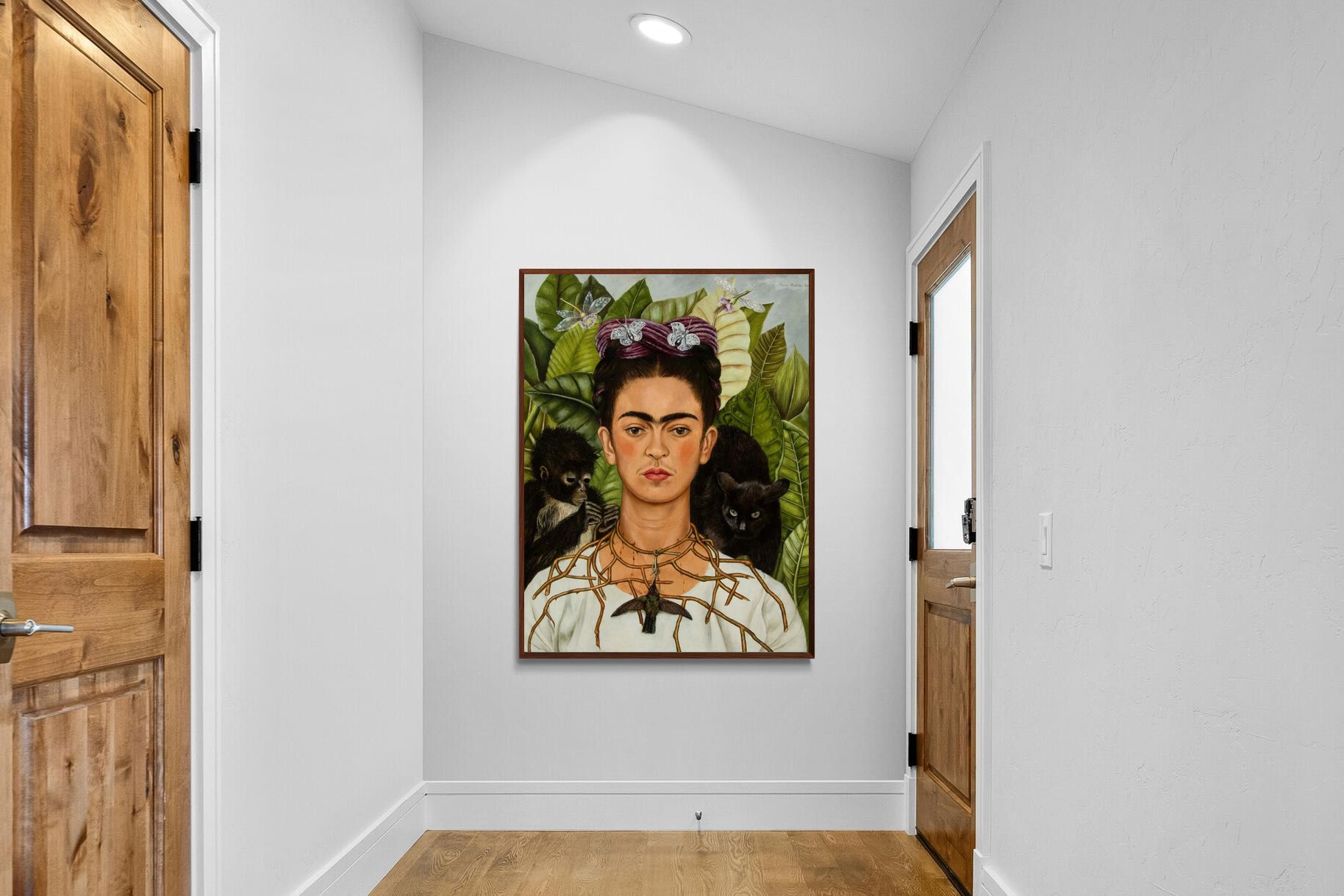 Pixalot Thorn Necklace & Hummingbird