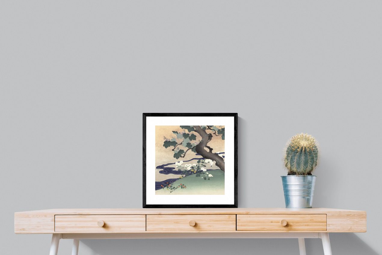 Pixalot Tree and Chrysanthemums