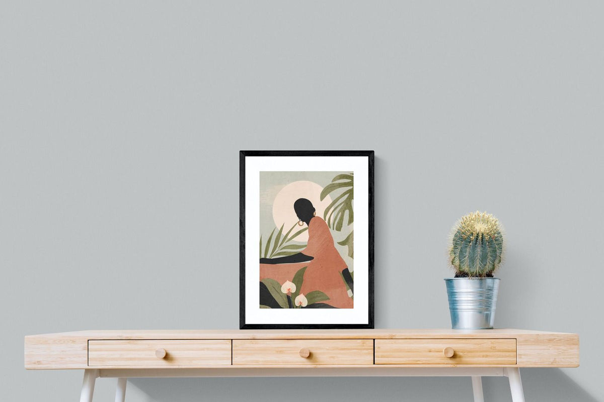 Pixalot ® Tropical Woman Silhouette