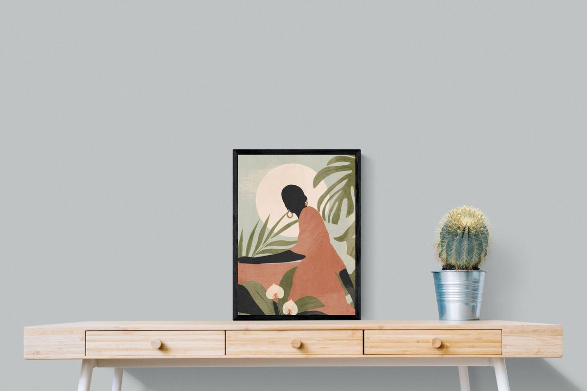 Pixalot ® Tropical Woman Silhouette