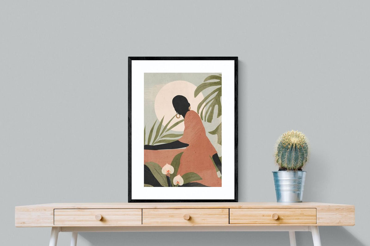 Pixalot ® Tropical Woman Silhouette