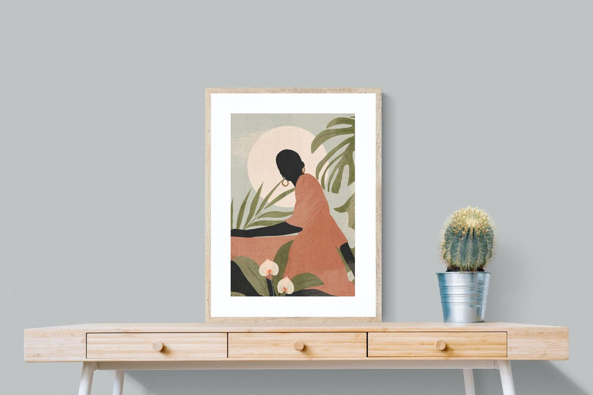 Pixalot ® Tropical Woman Silhouette