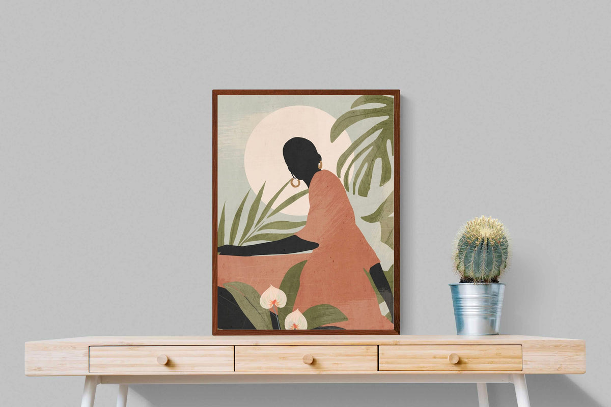 Pixalot ® Tropical Woman Silhouette
