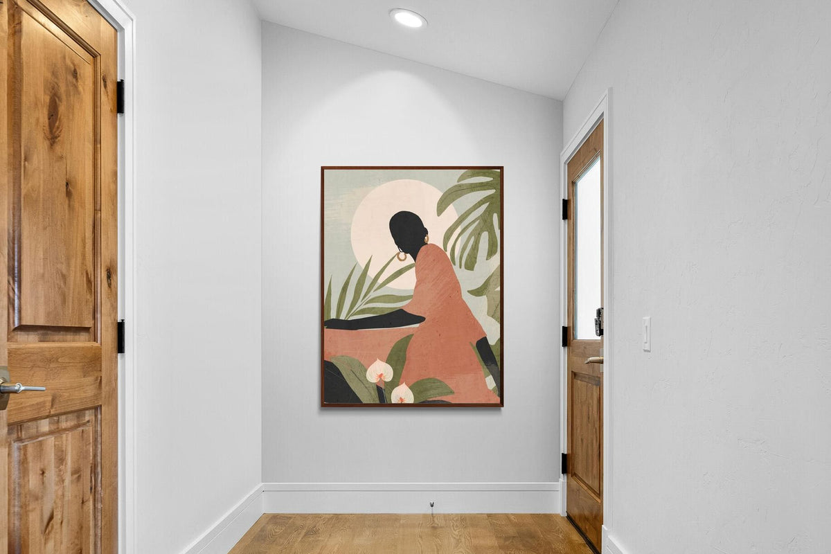 Pixalot ® Tropical Woman Silhouette