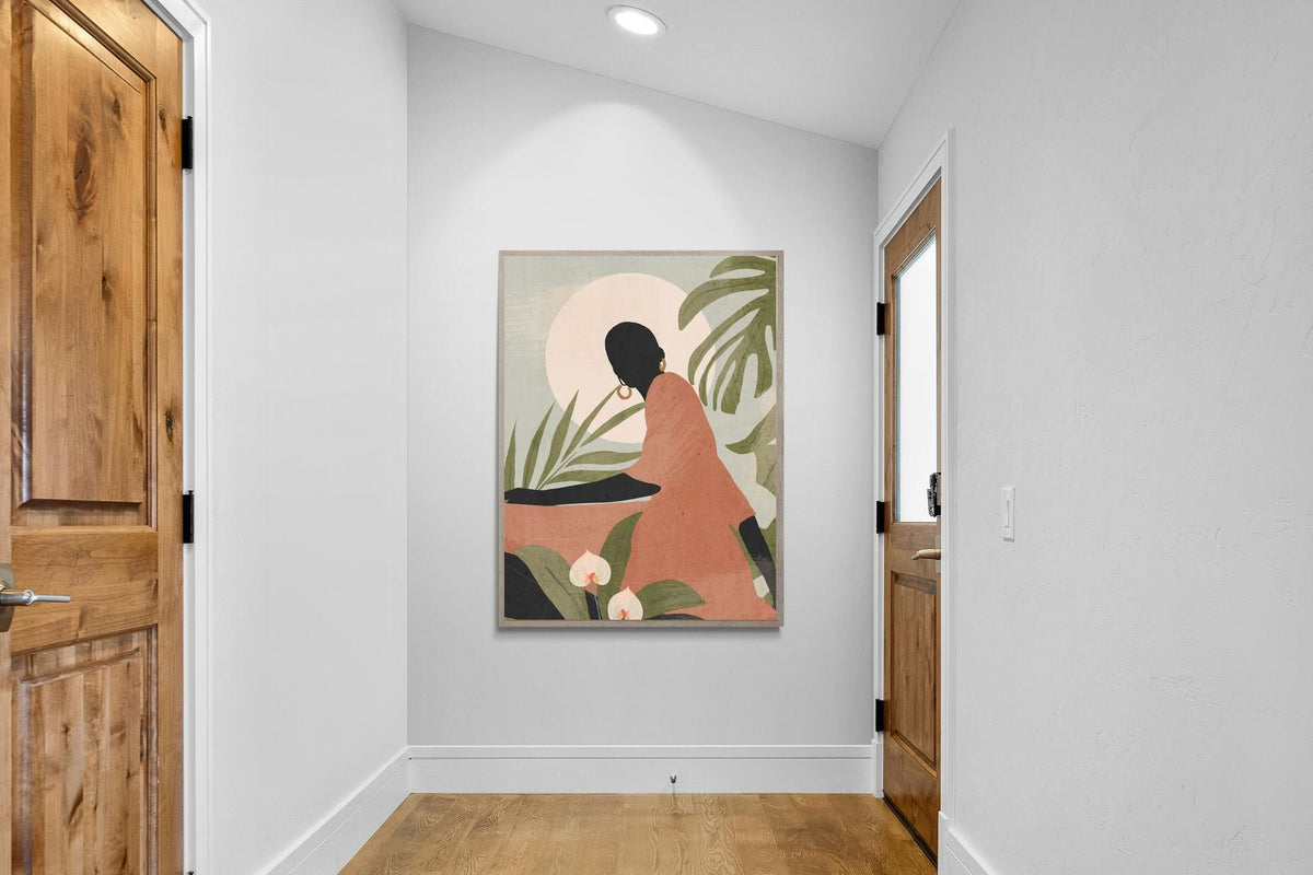 Pixalot ® Tropical Woman Silhouette