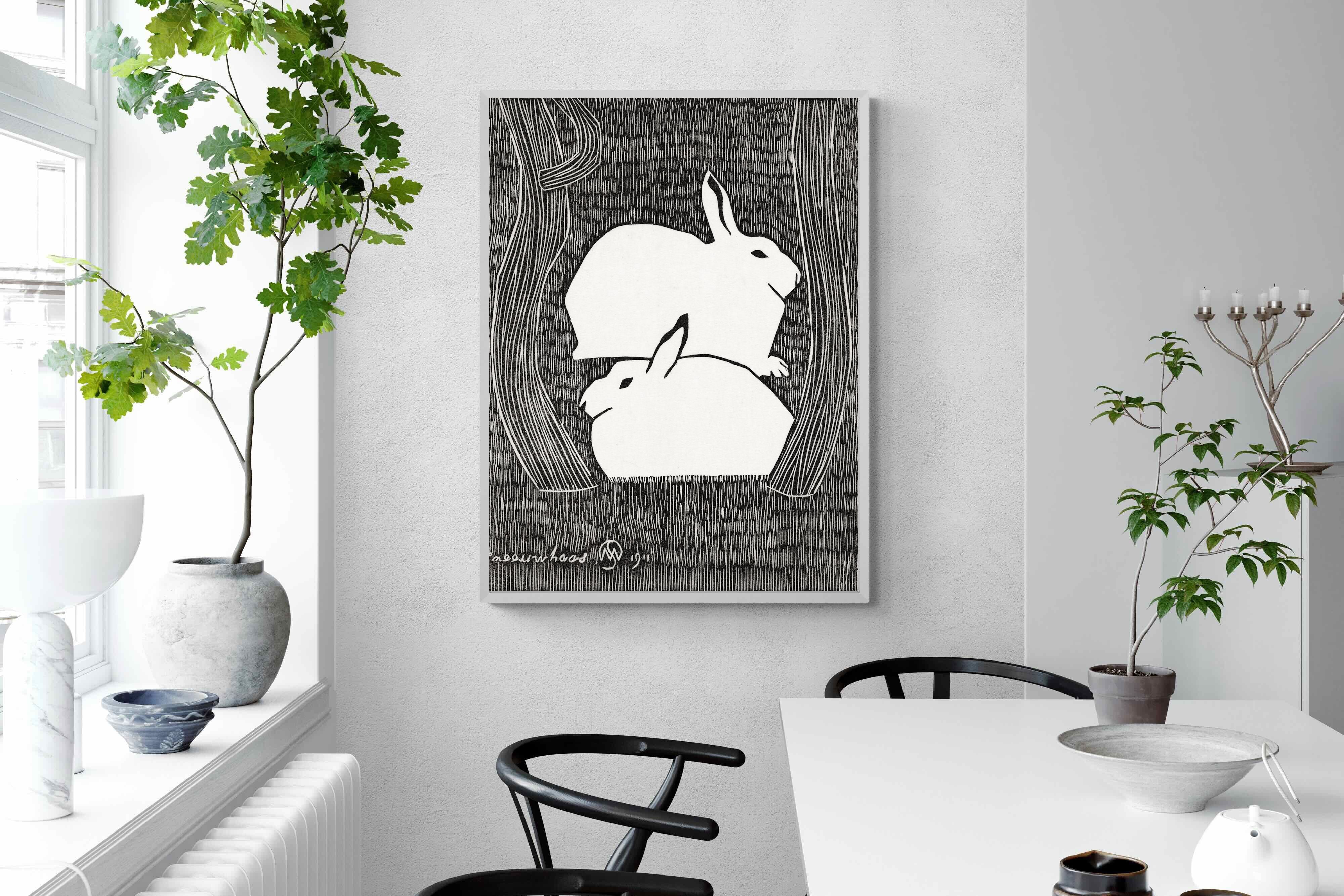 Pixalot Two Snow Hares