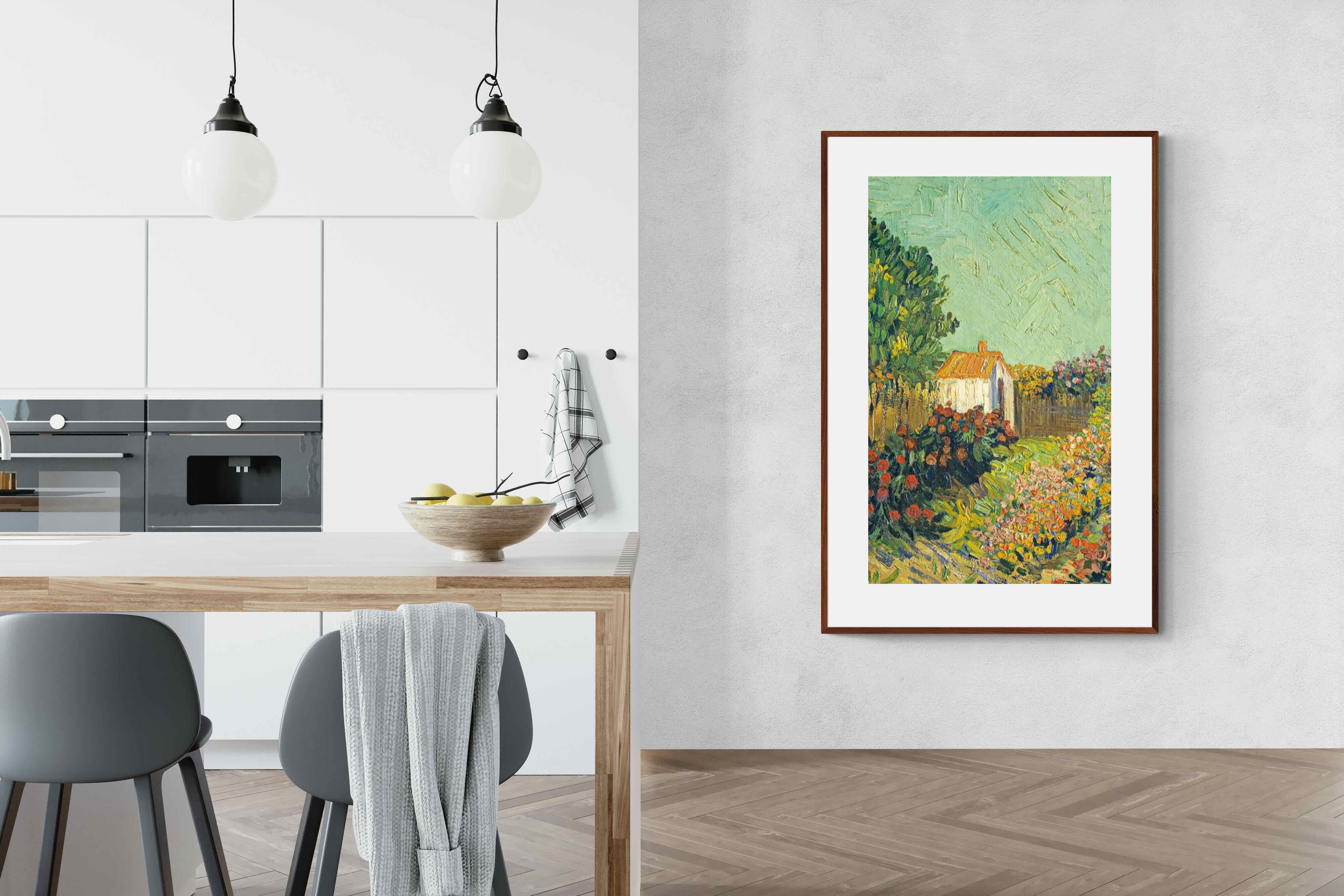 Pixalot Van Gogh Garden Landscape