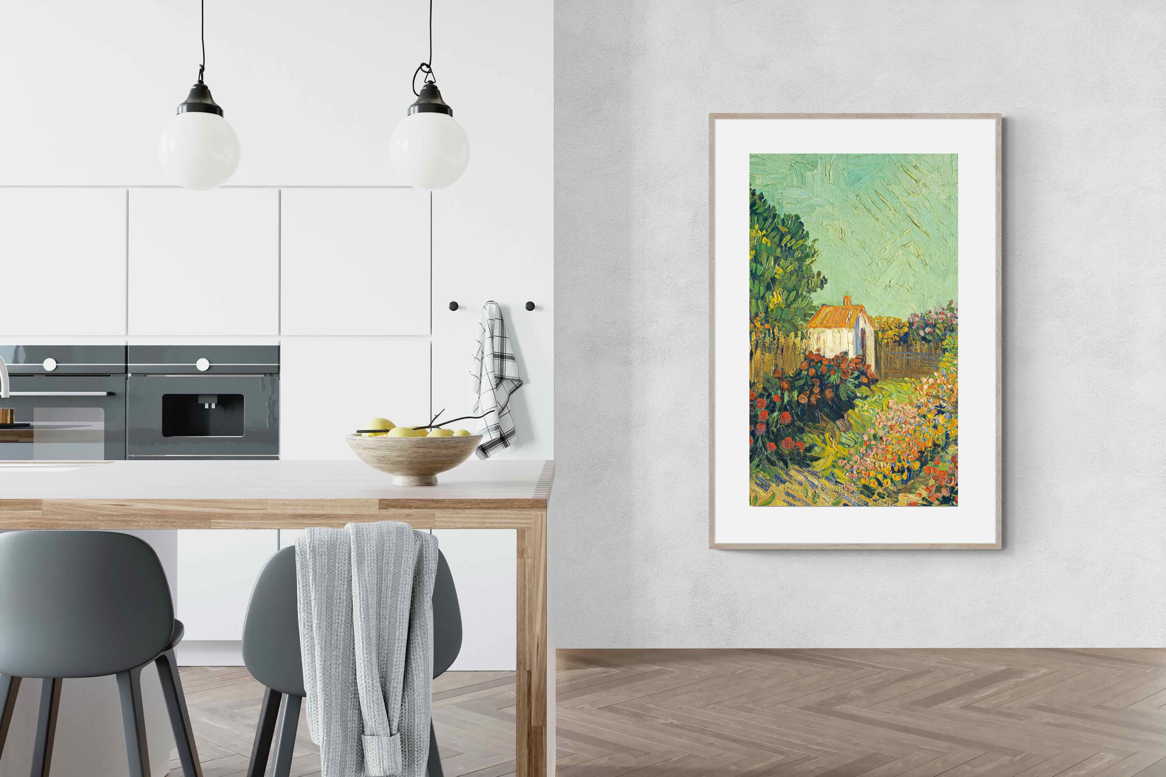 Pixalot Van Gogh Garden Landscape