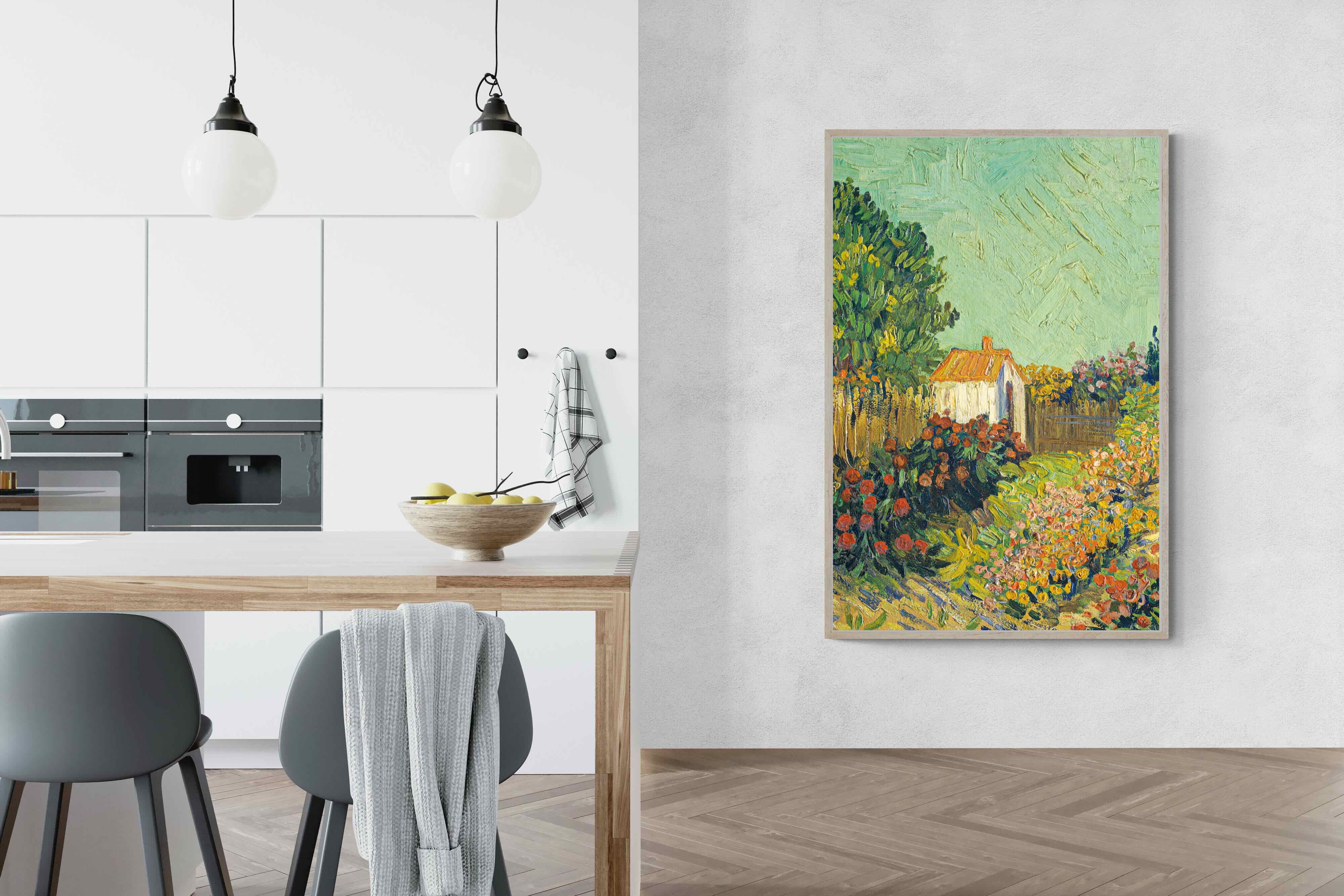 Pixalot Van Gogh Garden Landscape