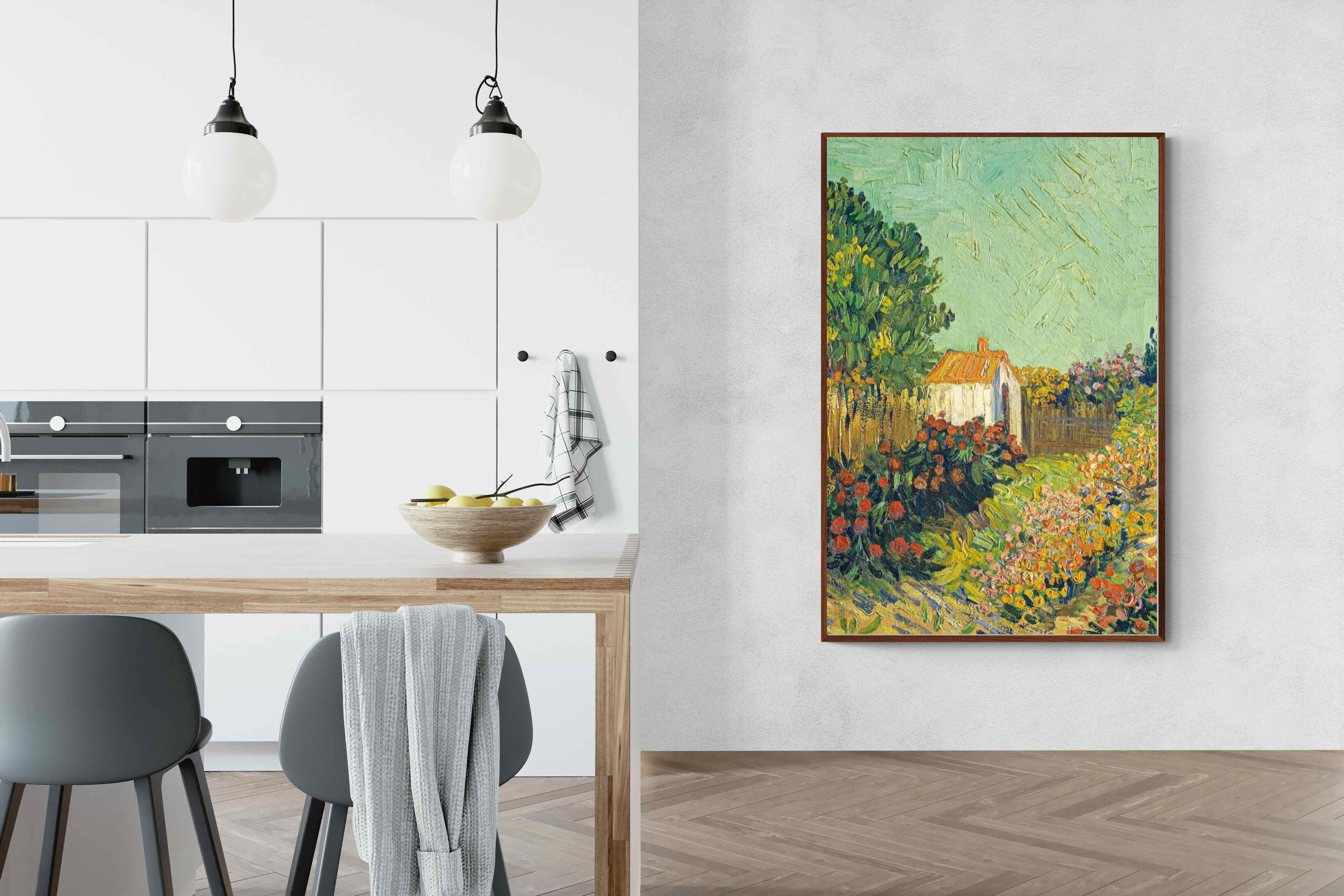 Pixalot Van Gogh Garden Landscape