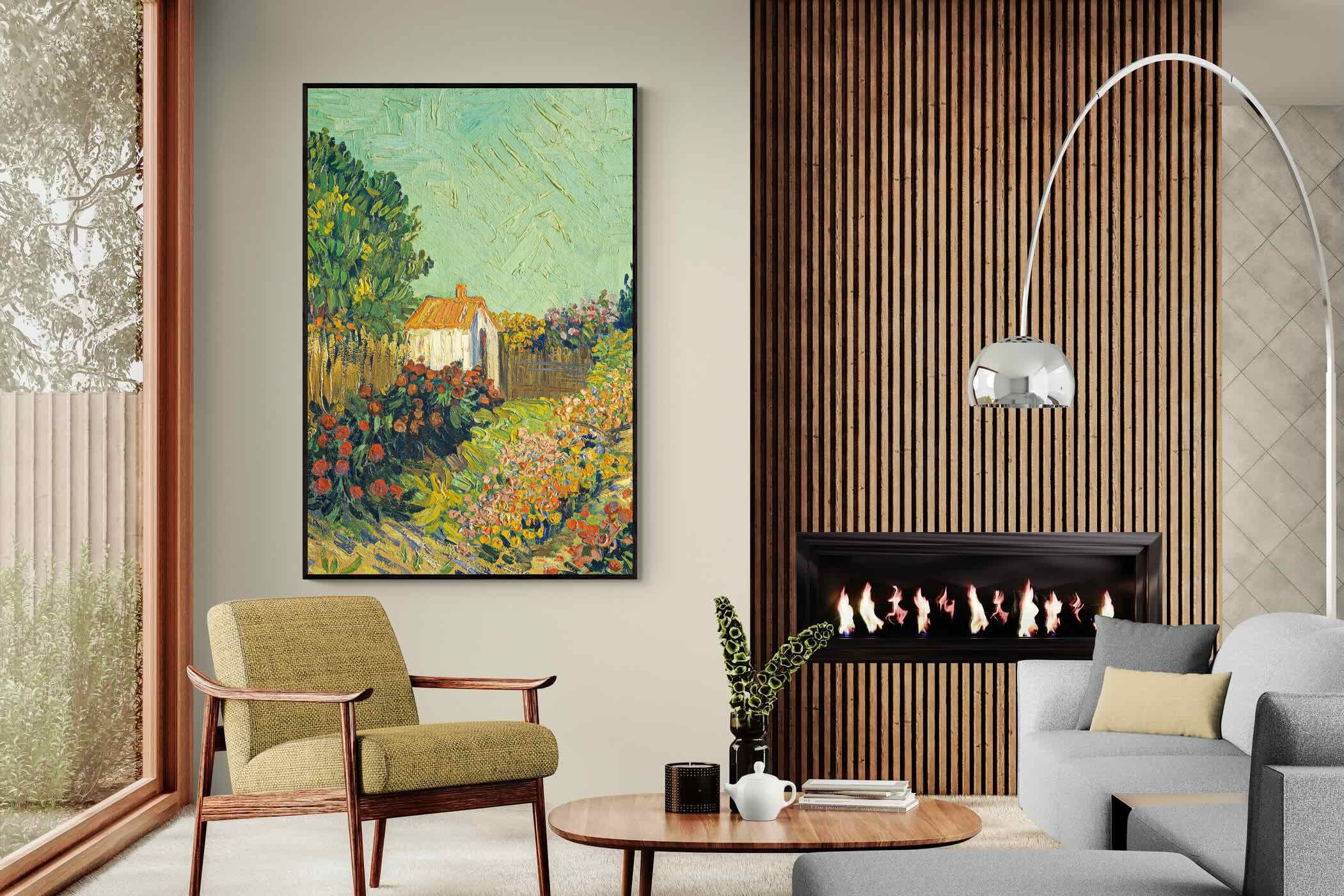 Pixalot Van Gogh Garden Landscape