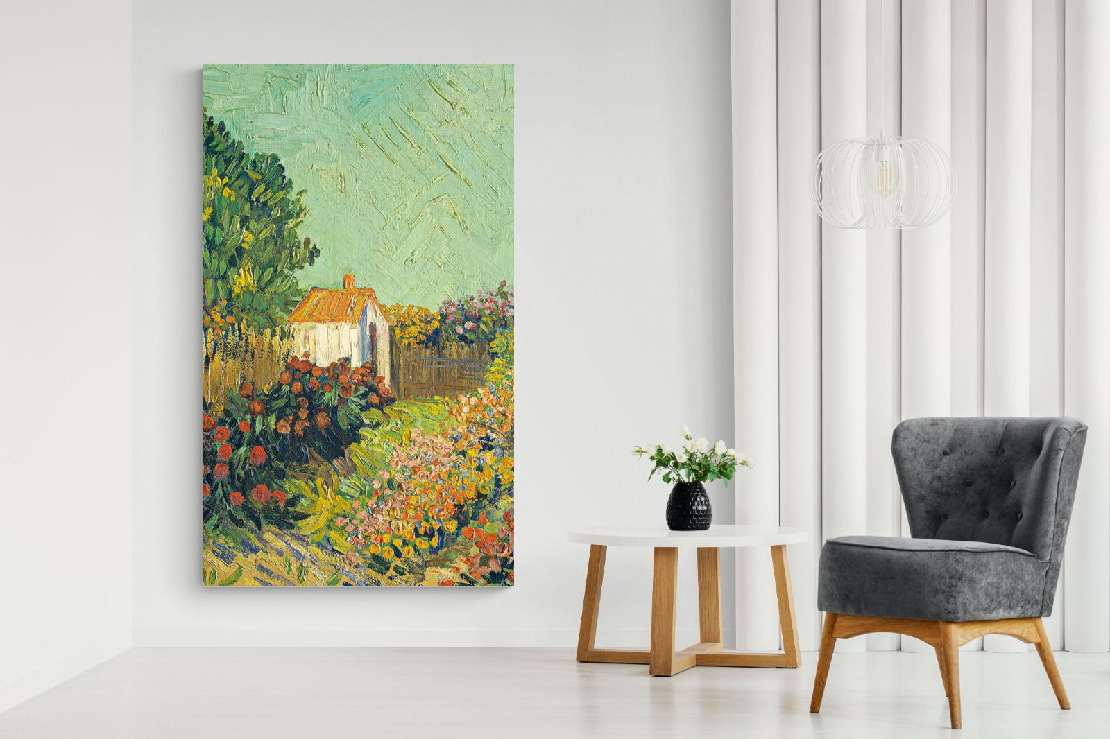 Pixalot Van Gogh Garden Landscape