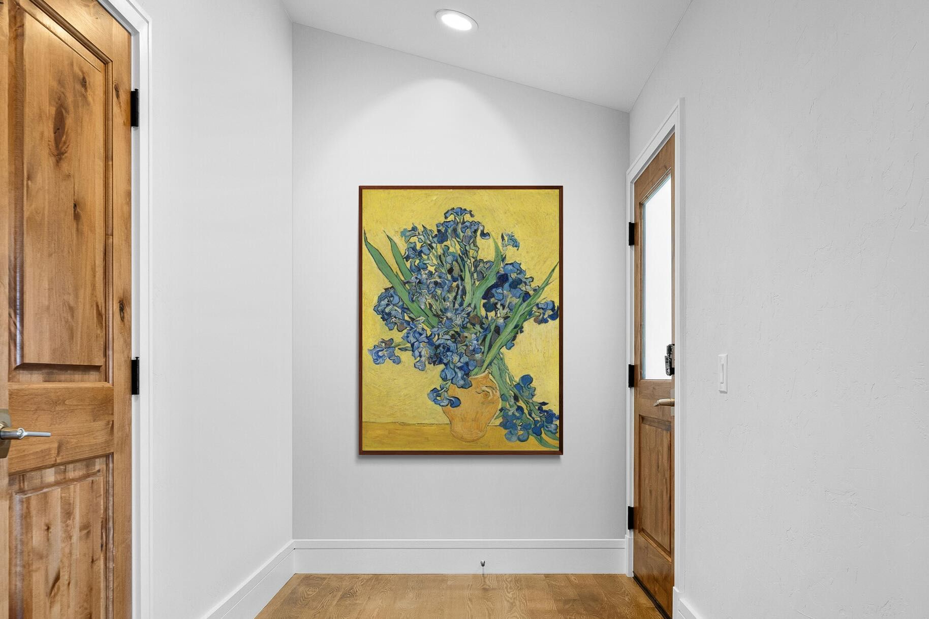 Pixalot Van Gogh Irises in Vase