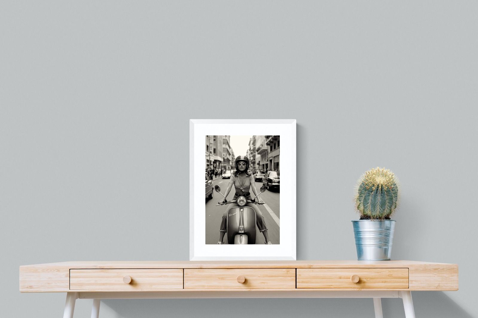 Pixalot Vespa Girl