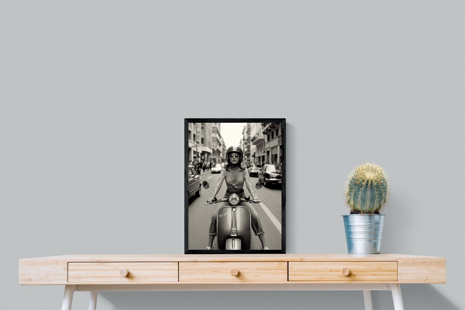 Pixalot Vespa Girl
