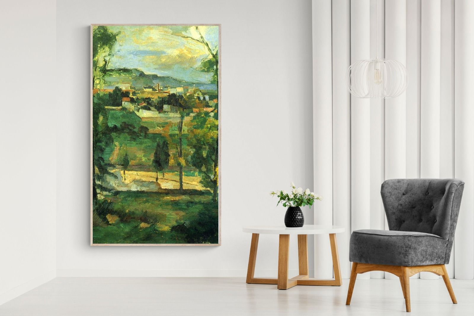 Pixalot Village Behind Trees