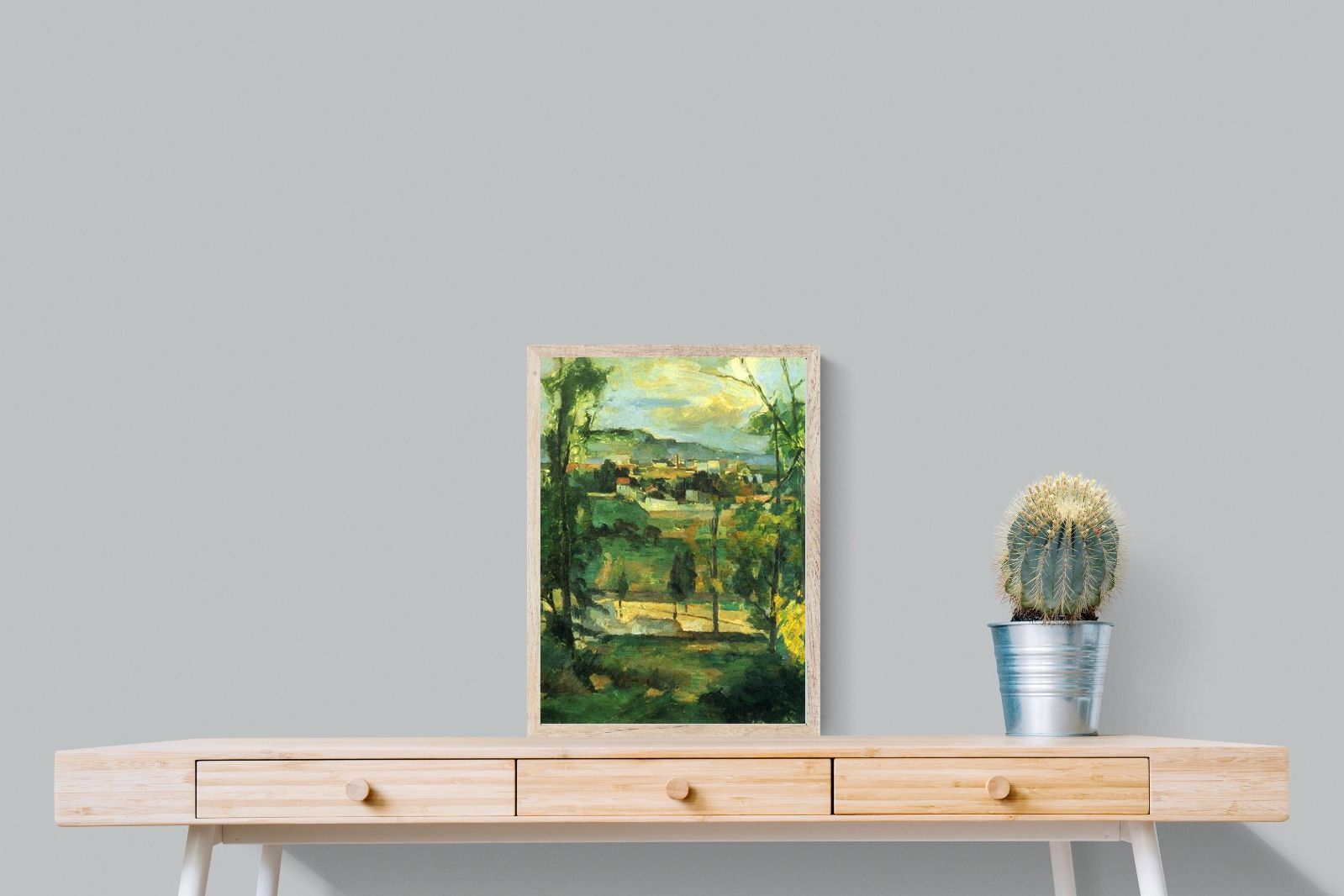 Pixalot Village Behind Trees