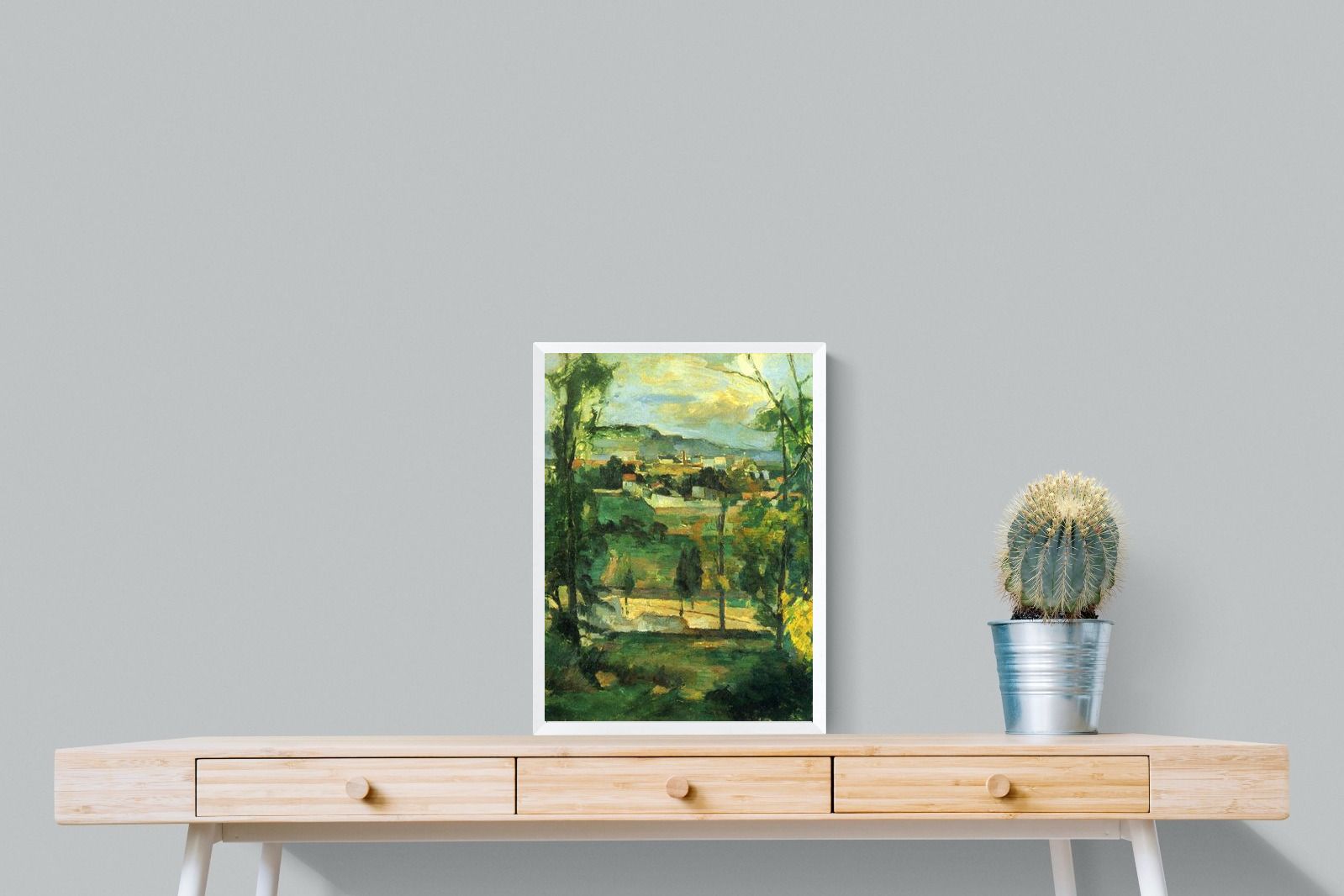 Pixalot Village Behind Trees