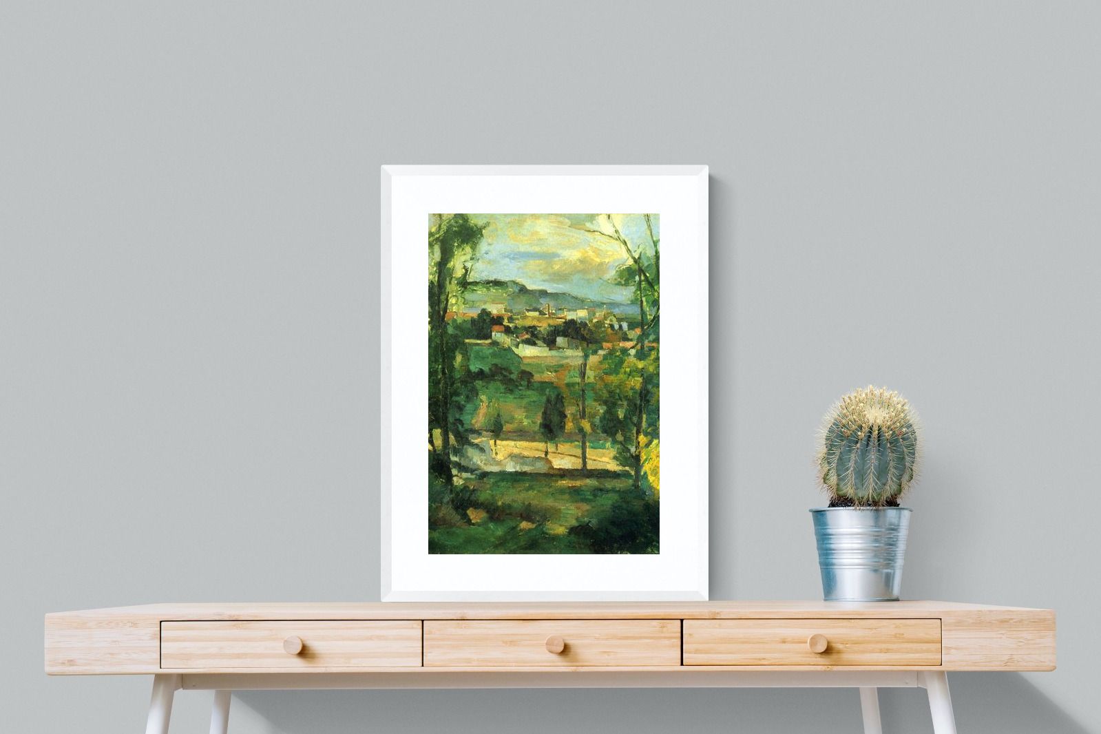 Pixalot Village Behind Trees