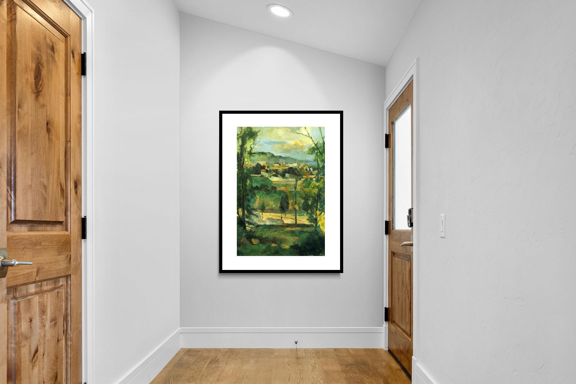 Pixalot Village Behind Trees