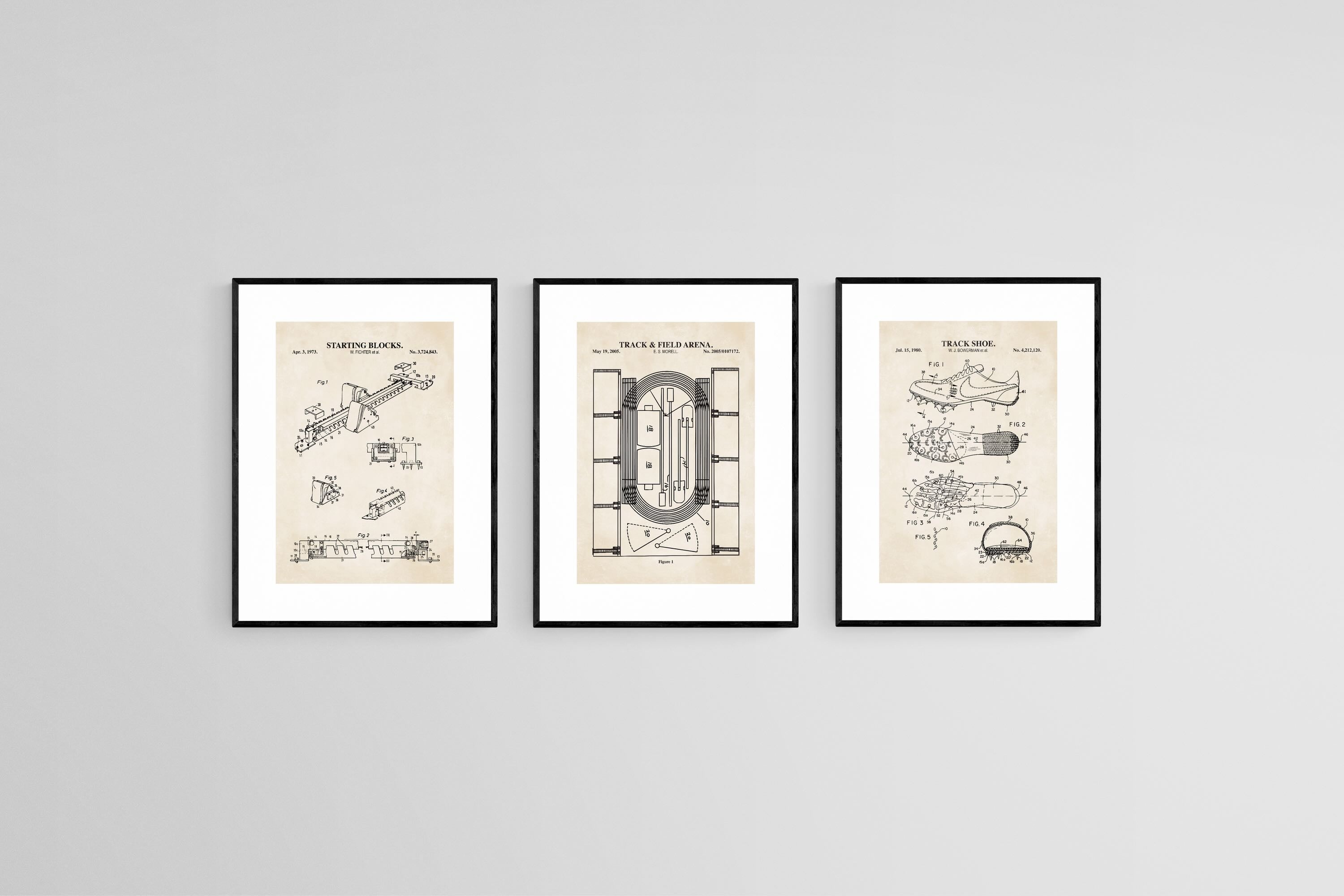 Vintage Athletics Diagrams