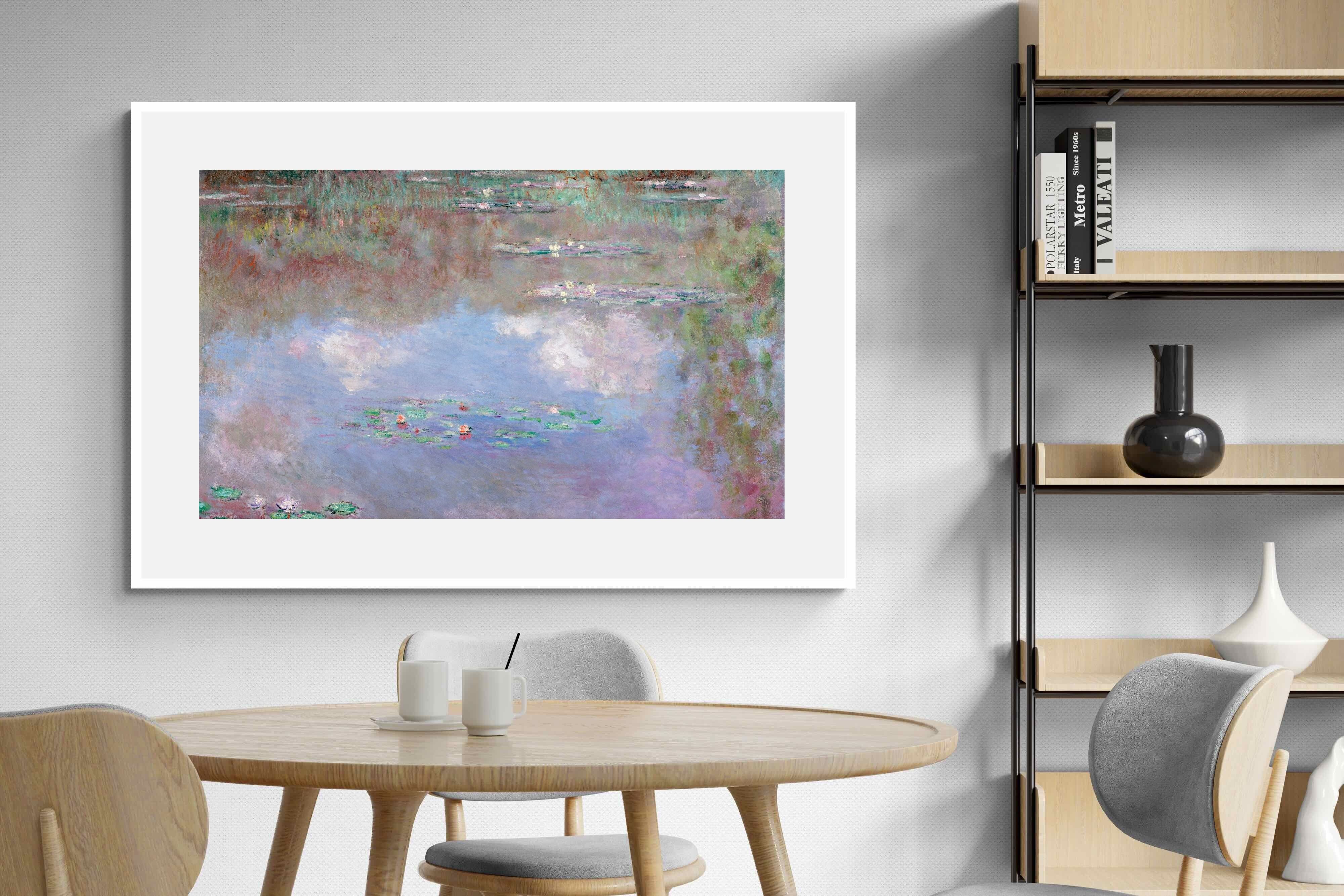 Pixalot Water Lily Pond with Clouds