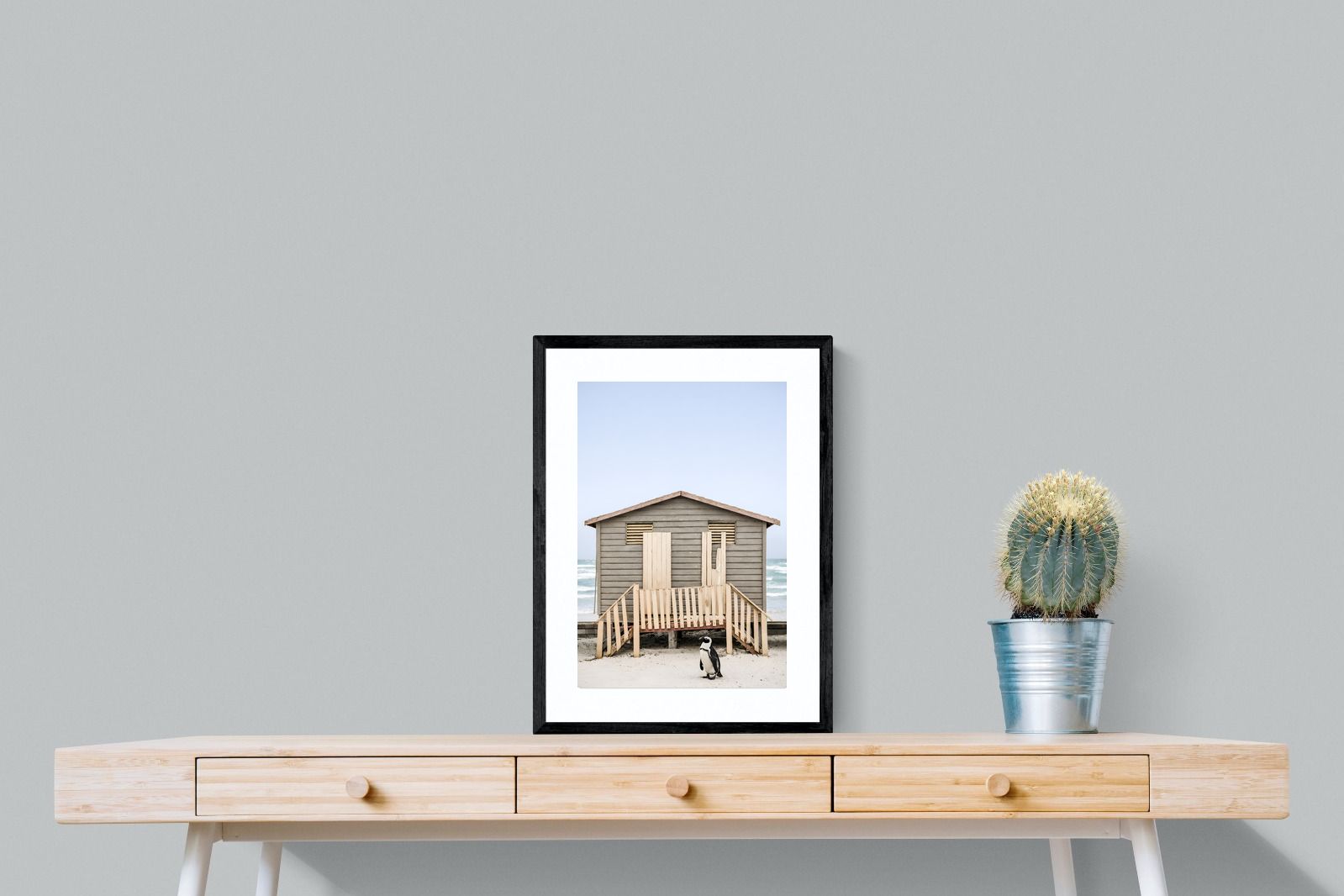 Pixalot Weathered Beach Hut