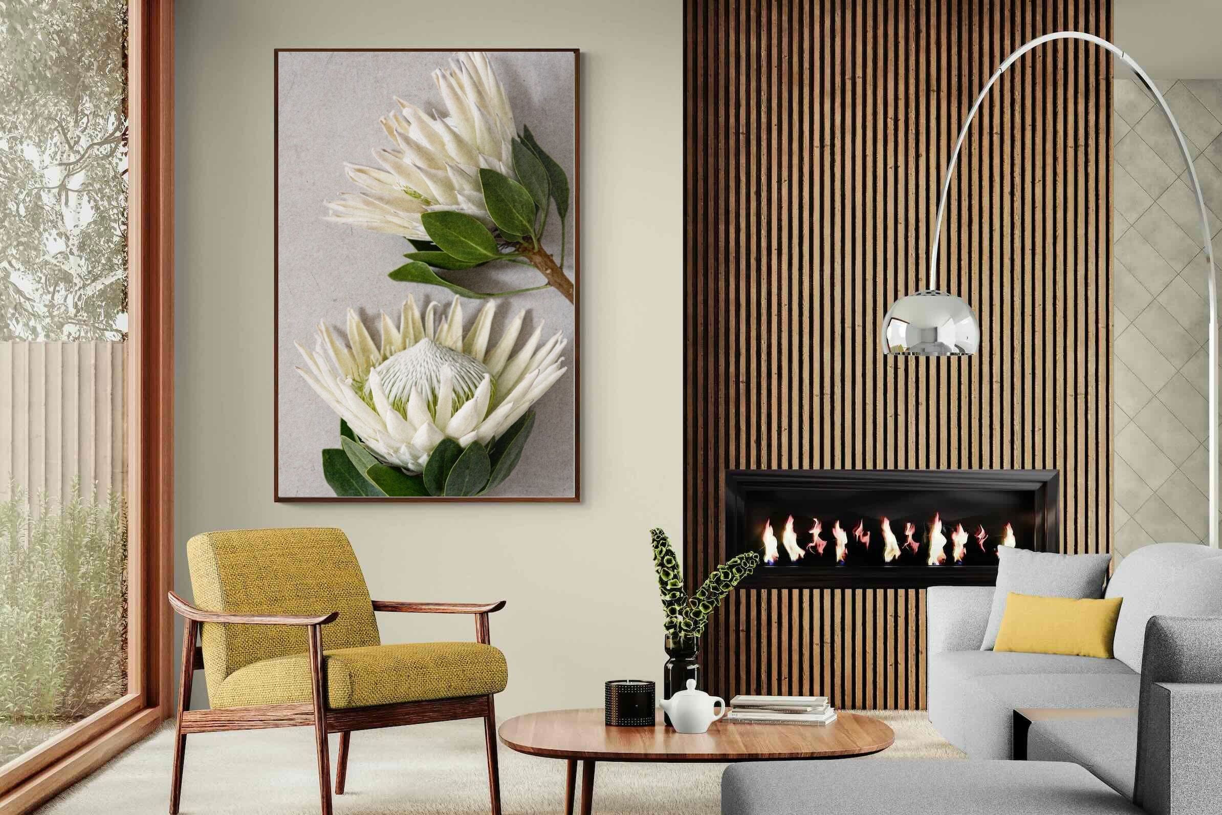 Pixalot White King Protea Duo