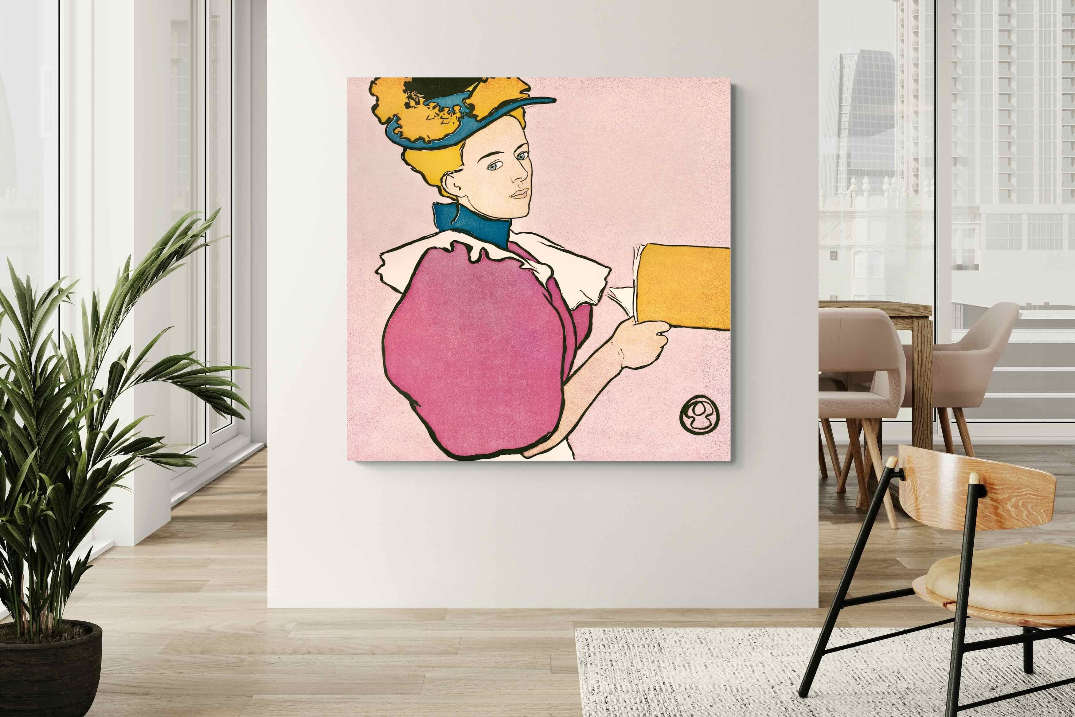 Pixalot Woman Holding Book